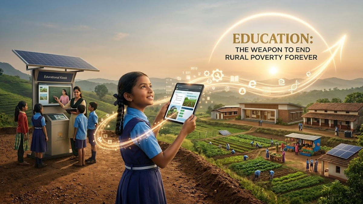 Education is the Most Powerful Weapon to End Rural Poverty Forever