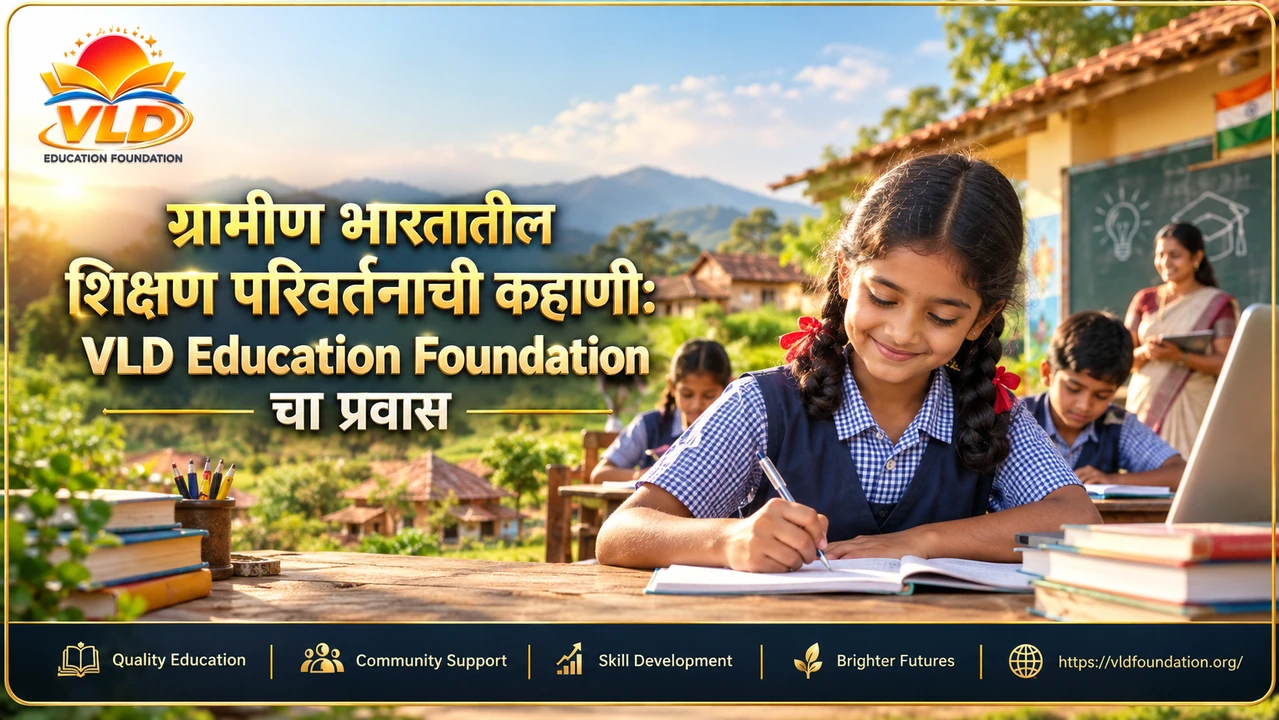 ग्रामीण भारतातील शिक्षण परिवर्तनाची कहाणी: VLD Education Foundation चा प्रवास