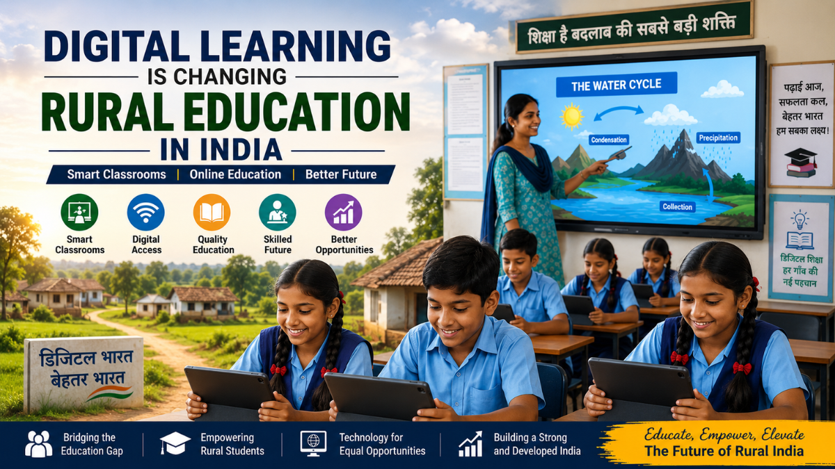 How Digital Learning is Changing Rural Education in India
