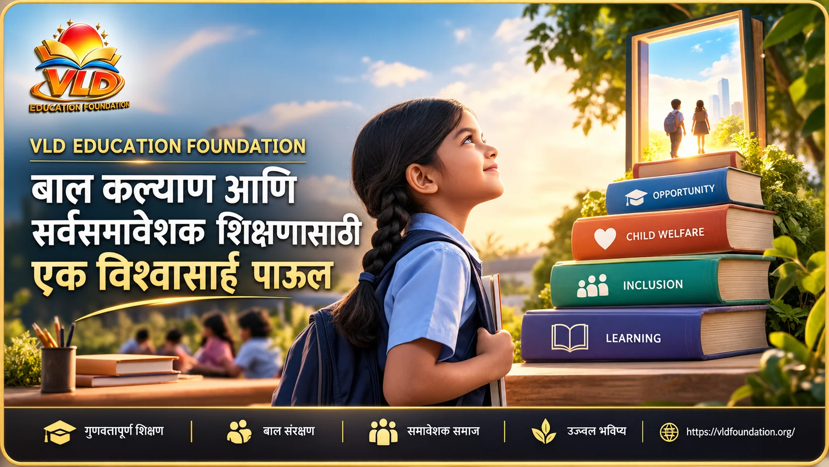 VLD Education Foundation: बाल कल्याण आणि सर्वसमावेशक शिक्षणासाठी एक विश्वासार्ह पाऊल