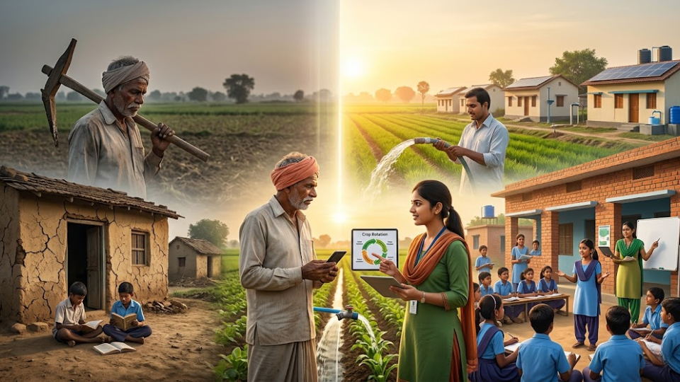 🌍 Why Lack of Education is the Biggest Challenge in Rural Development